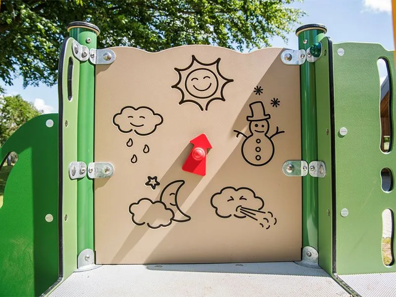 Miniplay play tower Anne detail weather element Miniplay play tower Anne detail weather element